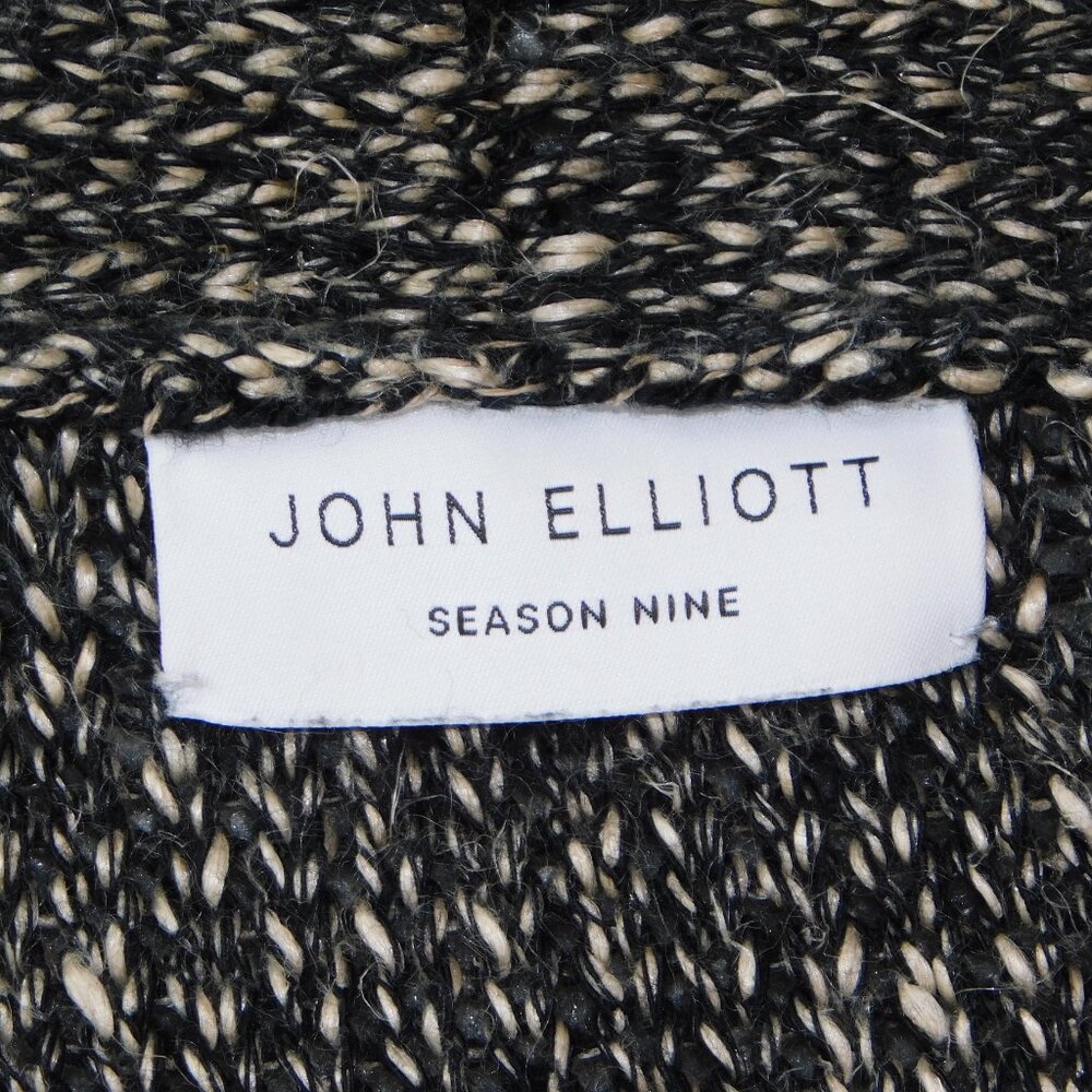 John Elliott Linen Cotton Shawl Collar Open Cardigan | Dark Gray | EUC | Small - Picture 8 of 10